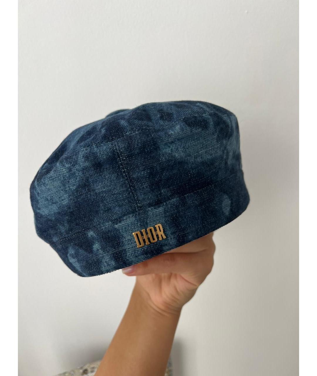 CHRISTIAN DIOR Темно-синяя кепка, фото 5