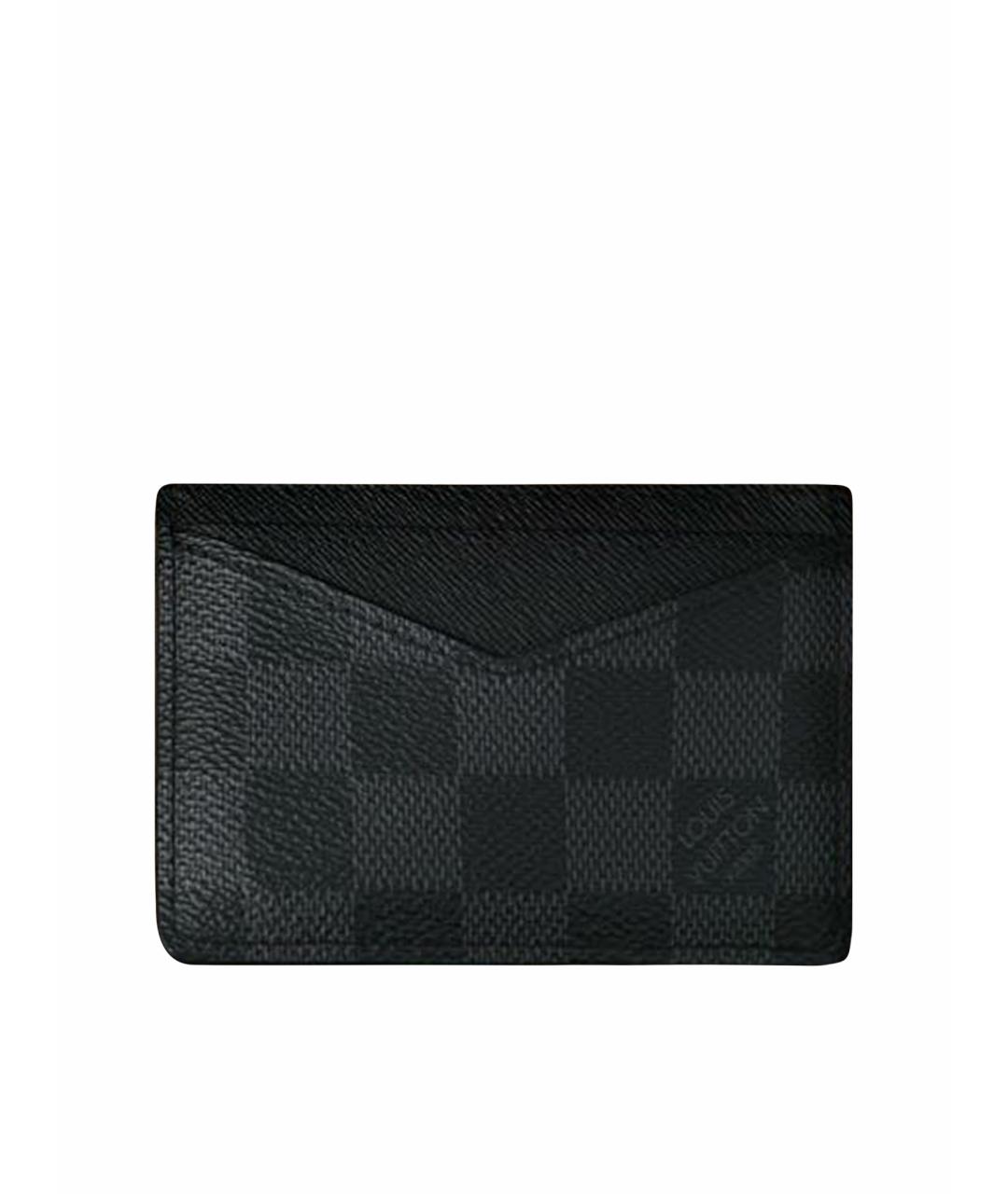 LOUIS VUITTON Черный кардхолдер, фото 1