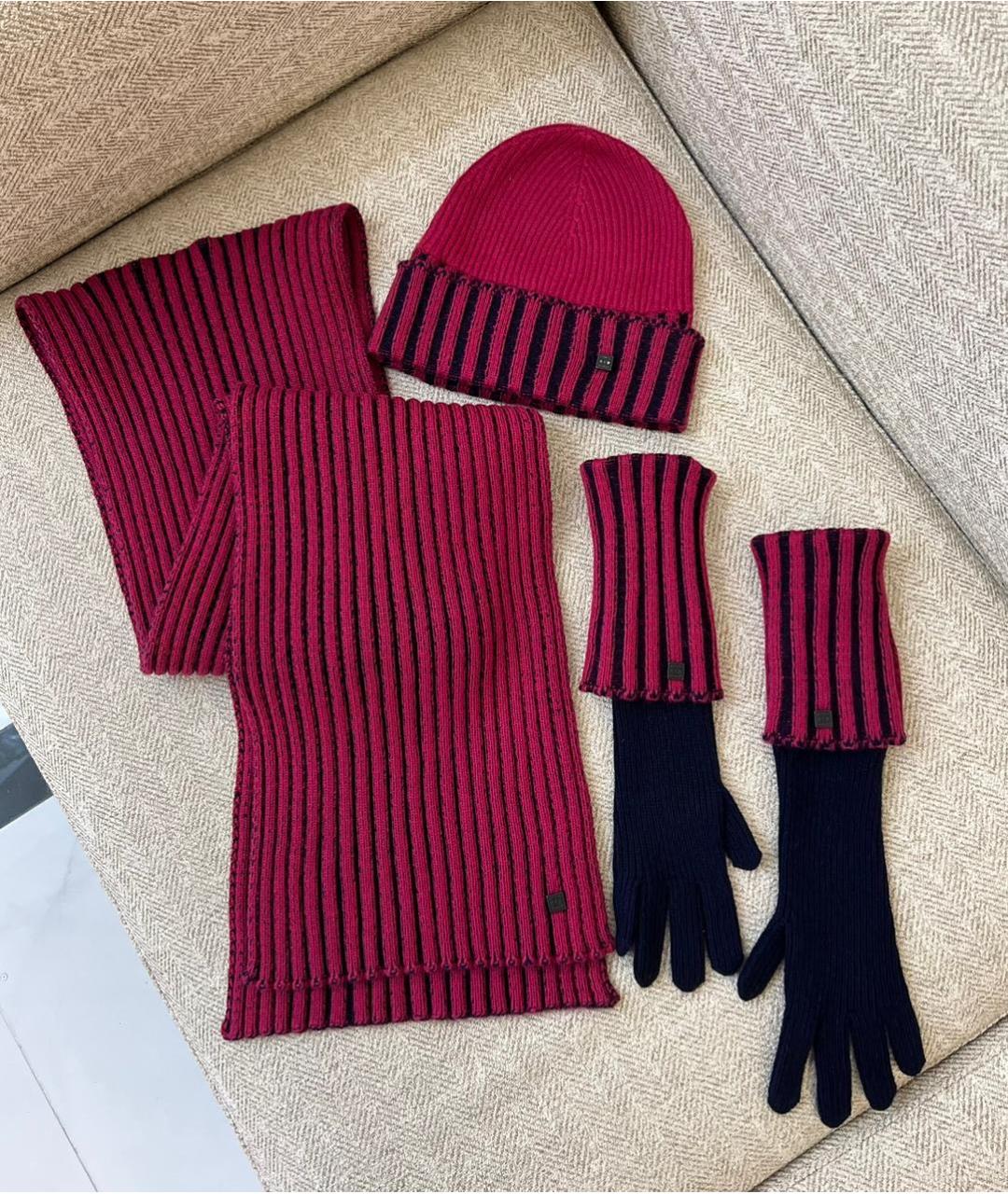 CHANEL Розовая кашемировая шапка, фото 9