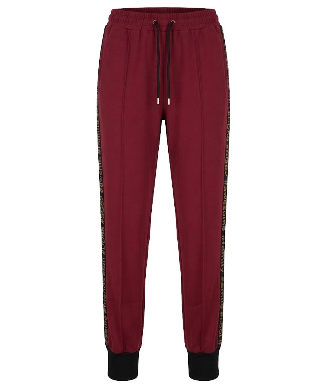 DOLCE&GABBANA Бордовый вискозный спортивные костюмы, фото 1