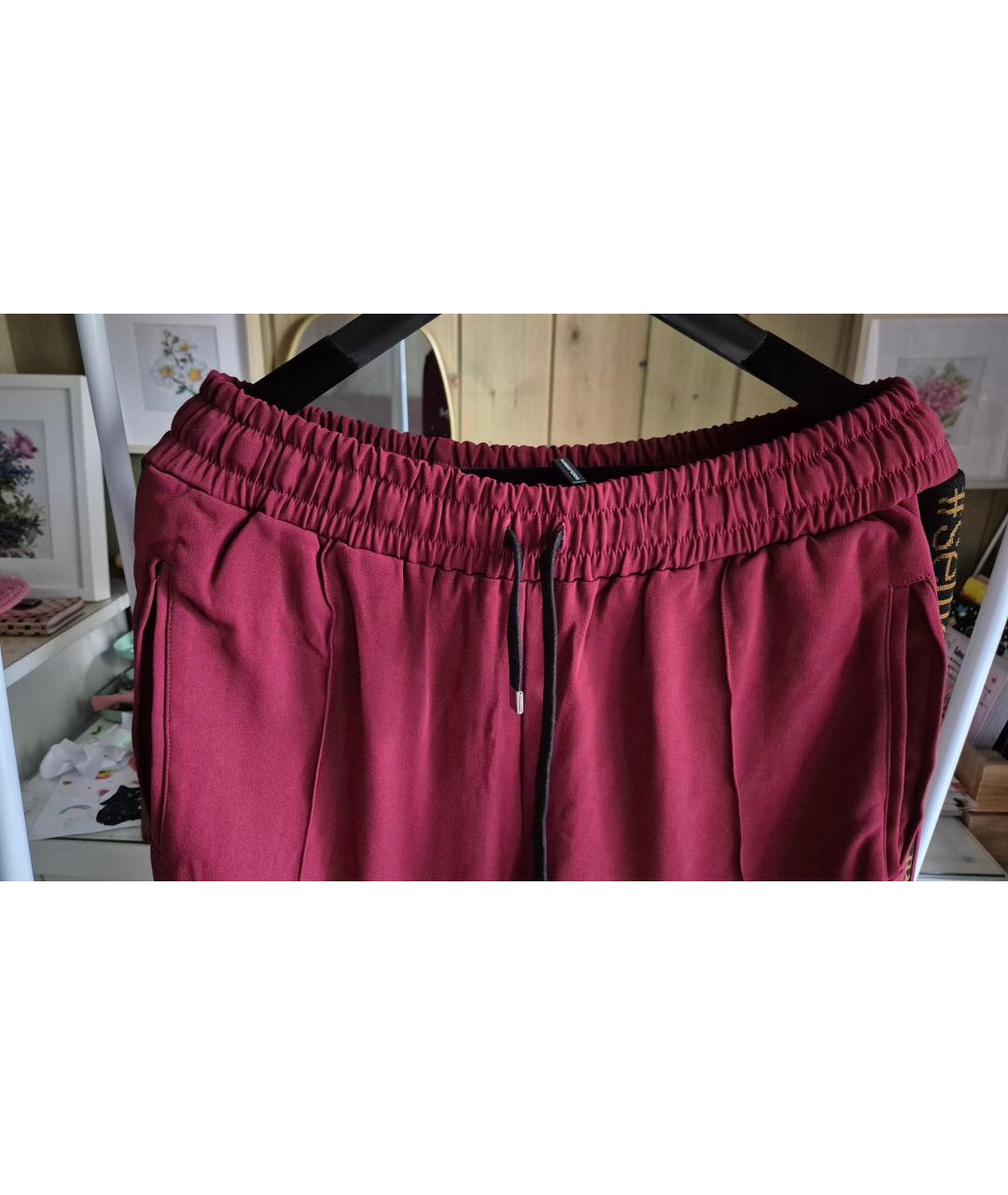 DOLCE&GABBANA Бордовый вискозный спортивные костюмы, фото 4