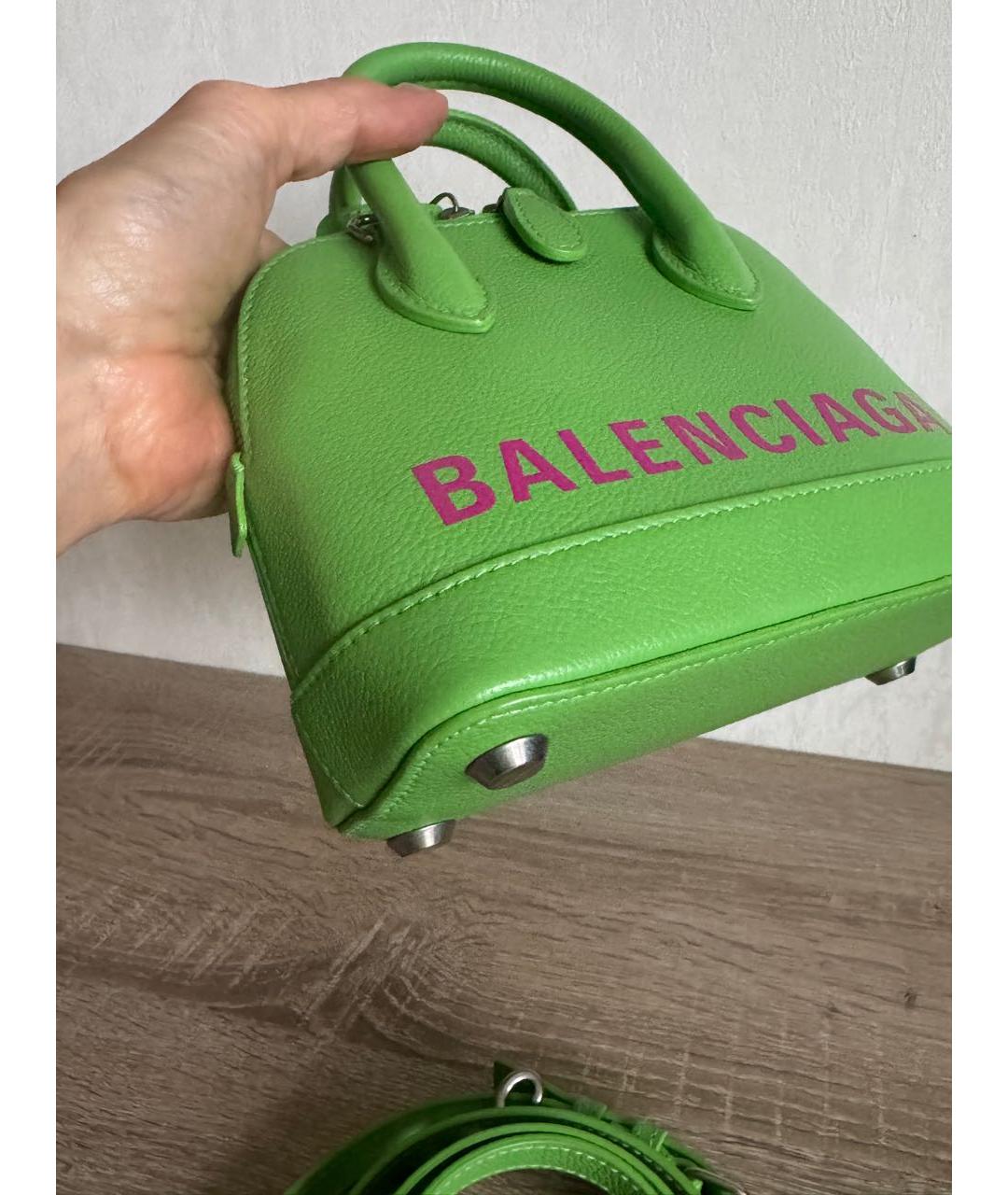 BALENCIAGA Кожаная сумка через плечо, фото 4