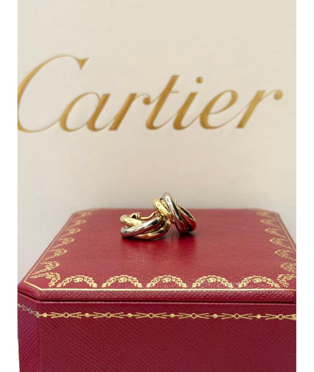 CARTIER Золотые серьги из желтого золота, фото 5