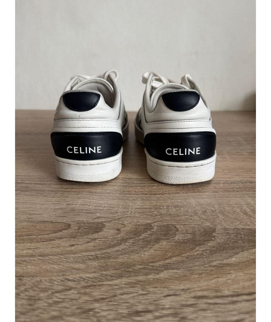 CELINE Кожаные кроссовки, фото 4