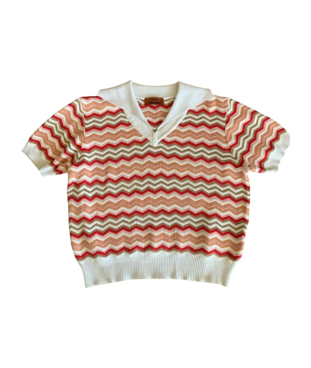 MISSONI Мульти хлопковый джемпер / свитер, фото 1