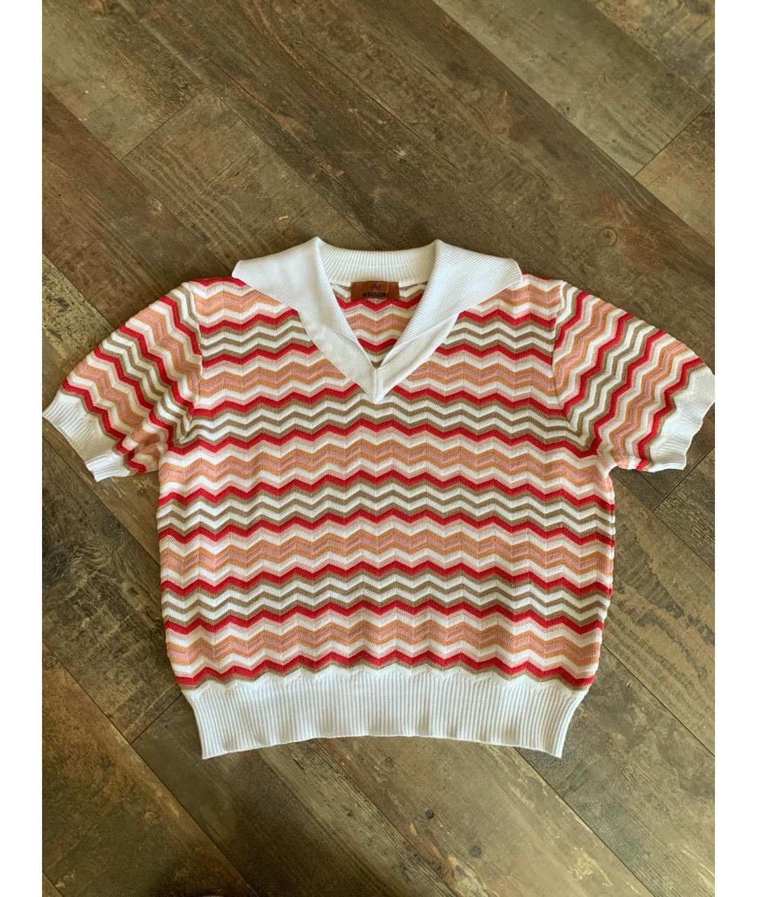 MISSONI Мульти хлопковый джемпер / свитер, фото 8