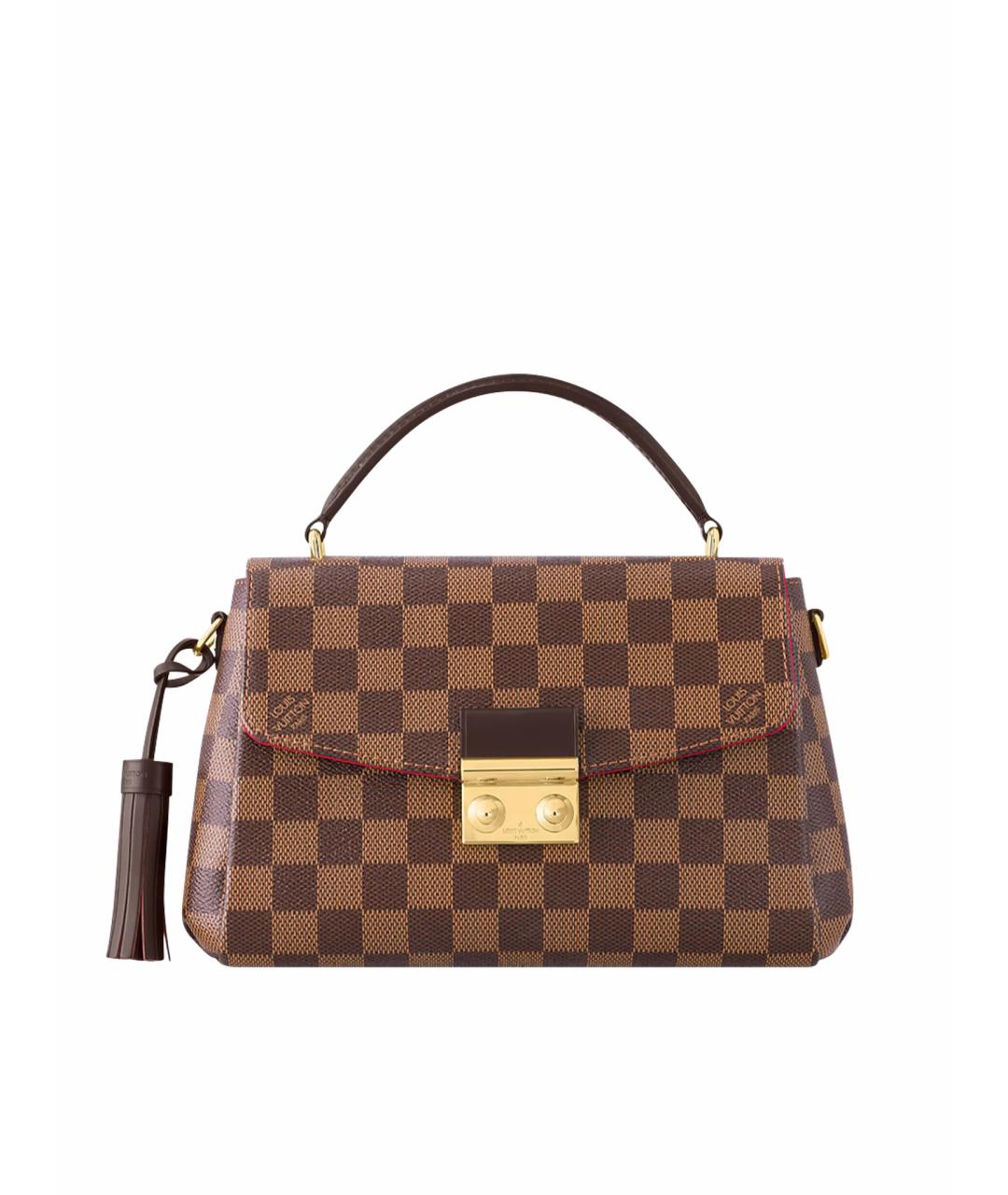 LOUIS VUITTON Коричневая сумка через плечо из канвы, фото 1