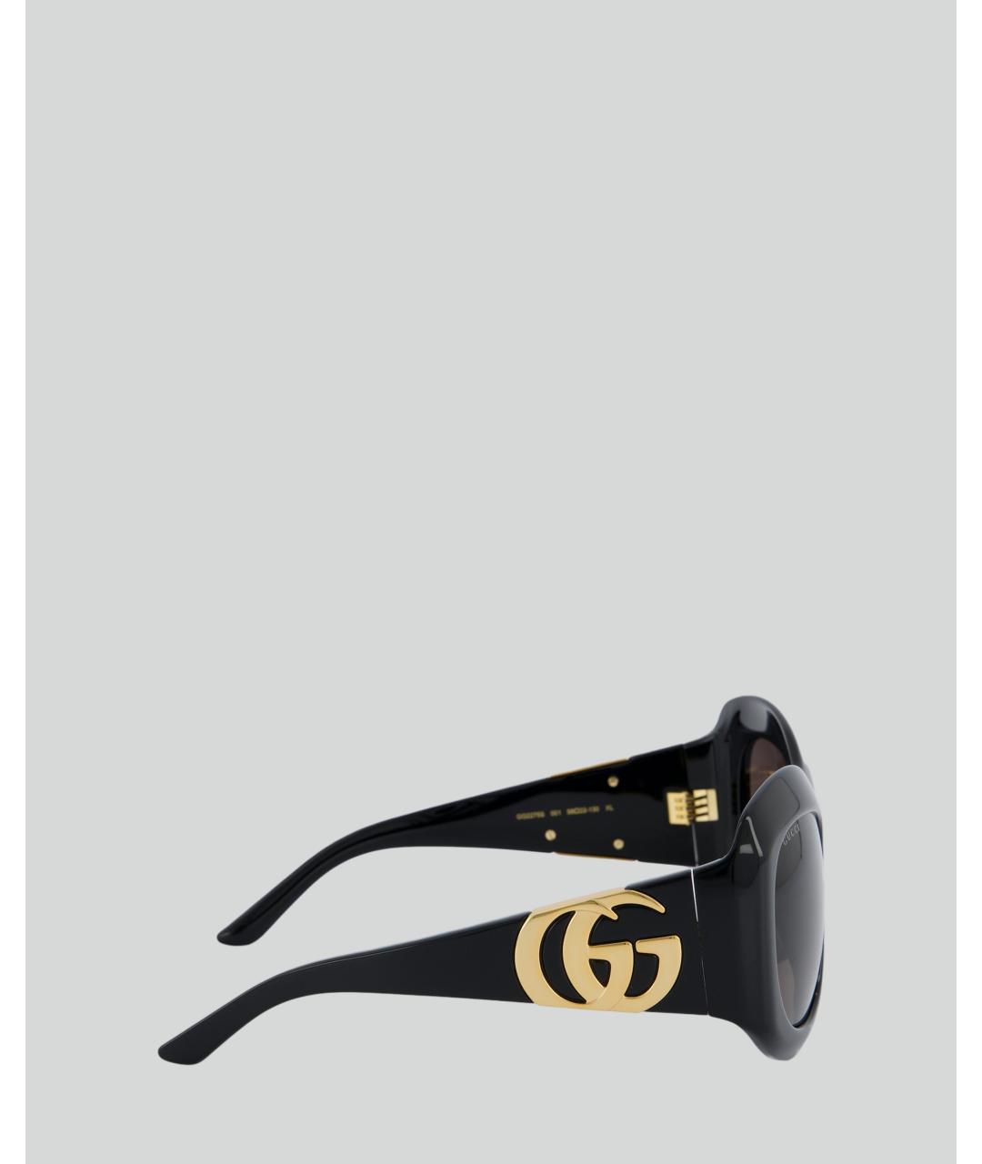 GUCCI Черные солнцезащитные очки, фото 3