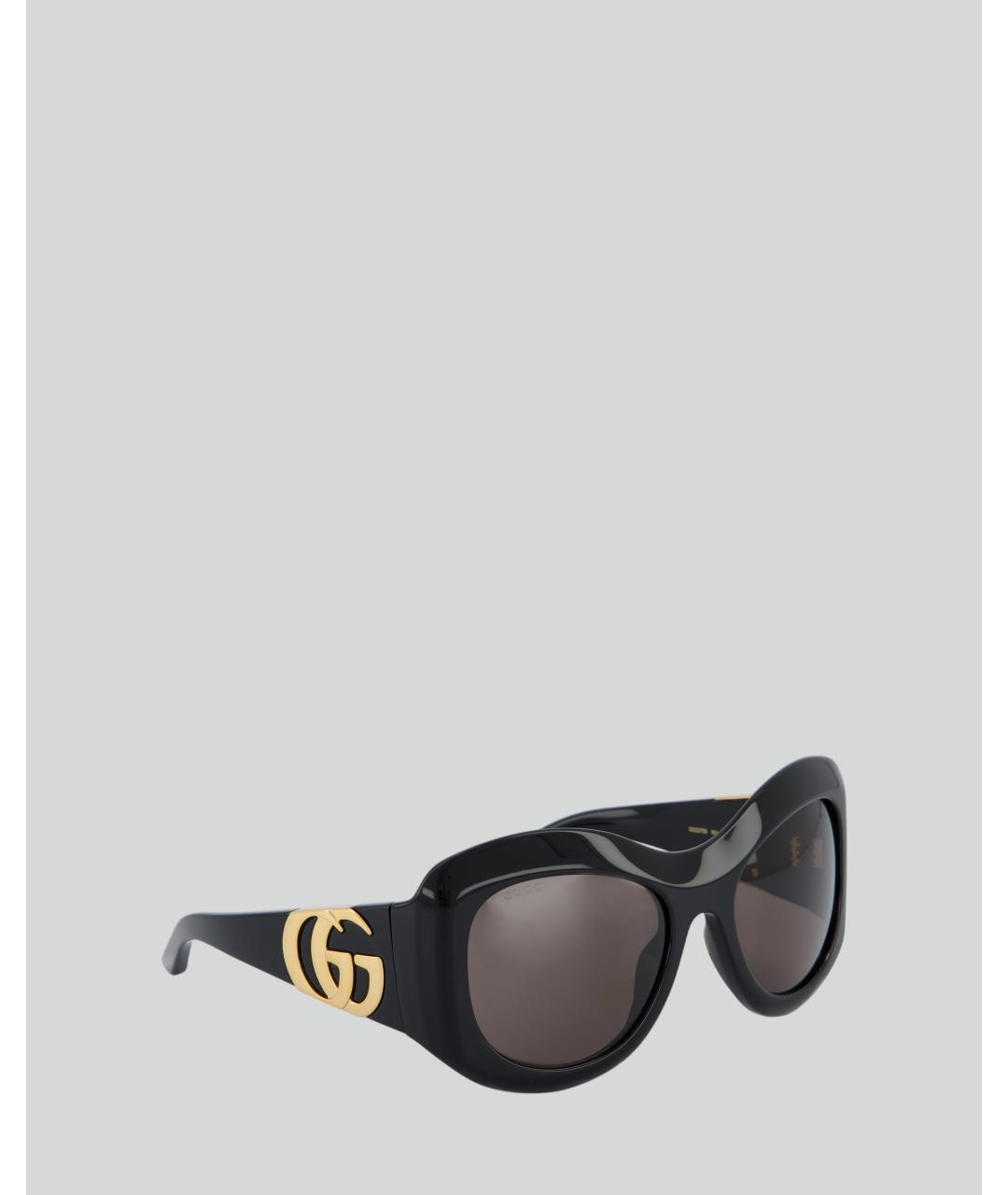 GUCCI Черные солнцезащитные очки, фото 2