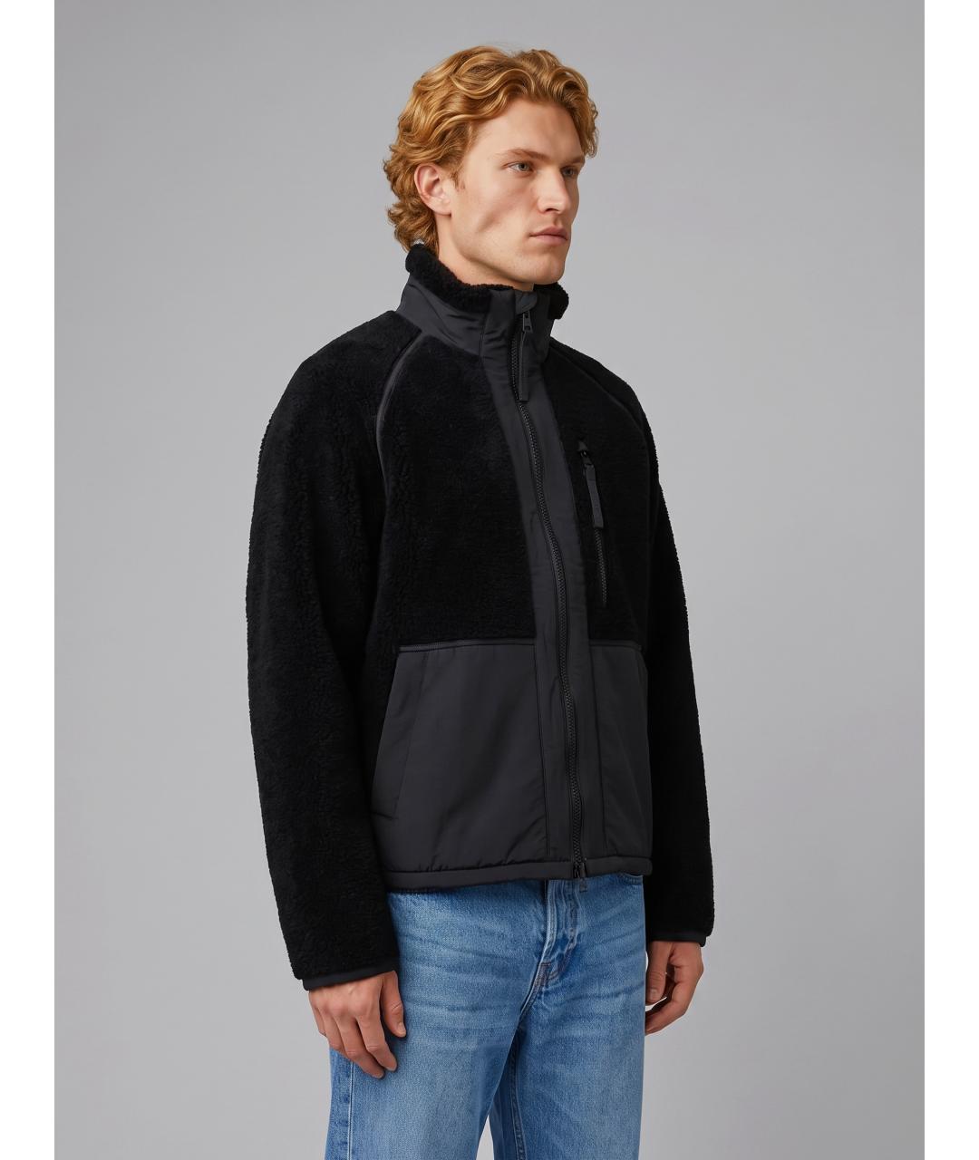 CANADA GOOSE Черная нейлоновая куртка, фото 3