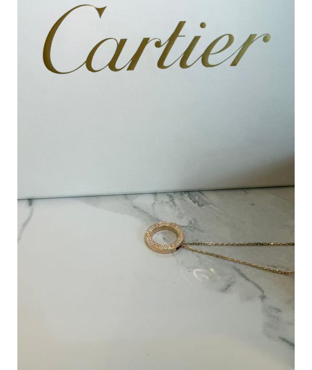 CARTIER Золотое колье из розового золота, фото 5