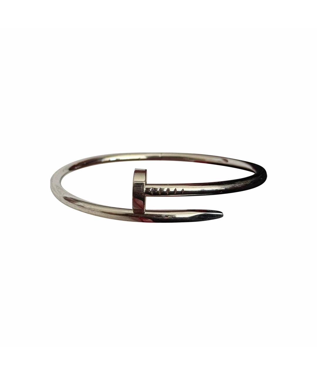 CARTIER Серебряный браслет из белого золота, фото 1