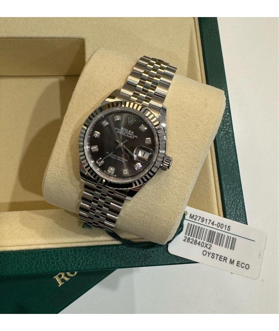 ROLEX Серебряные часы, фото 4