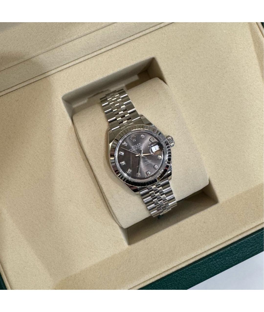 ROLEX Серебряные часы, фото 5