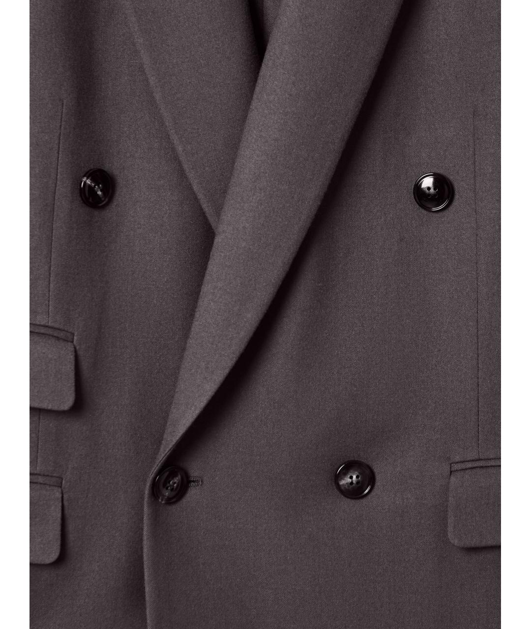 GIORGIO ARMANI Серый классический костюм, фото 3