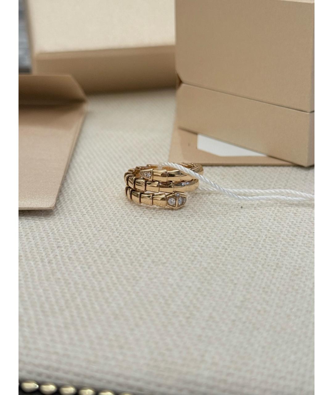 BVLGARI Золотое кольцо из розового золота, фото 6
