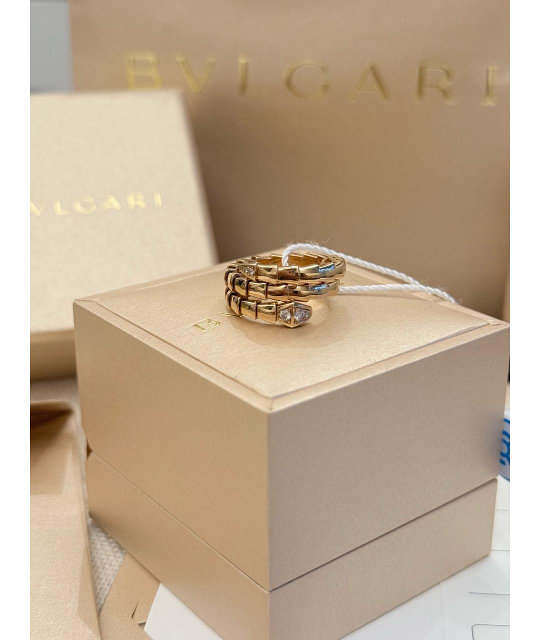 BVLGARI Золотое кольцо из розового золота, фото 5