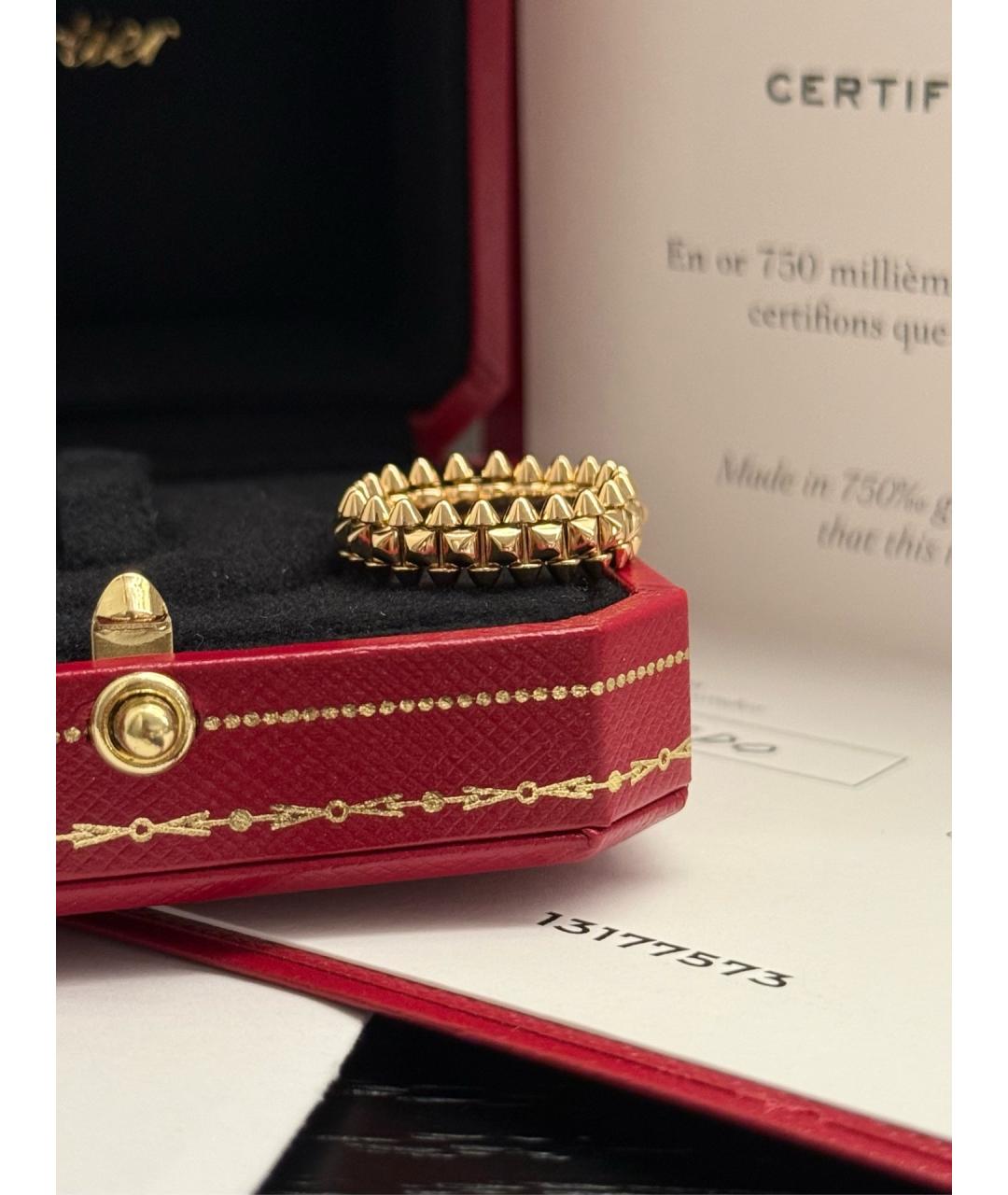 CARTIER Золотое кольцо из розового золота, фото 5