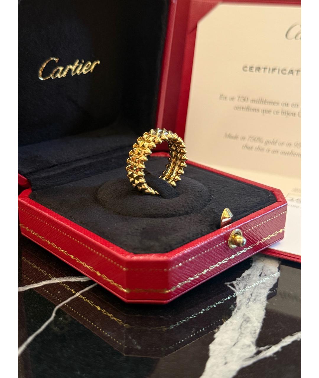 CARTIER Золотое кольцо из желтого золота, фото 3