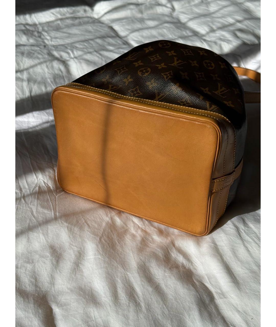 LOUIS VUITTON Коричневая сумка через плечо из канвы, фото 6