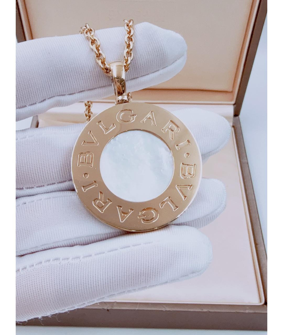 BVLGARI Золотое колье из желтого золота, фото 4