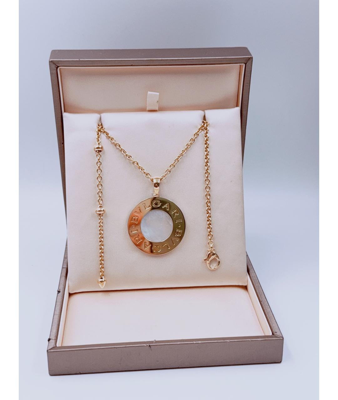 BVLGARI Золотое колье из желтого золота, фото 3