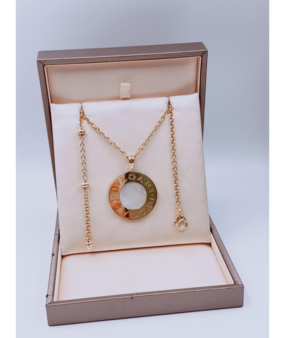 BVLGARI Золотое колье из желтого золота, фото 2