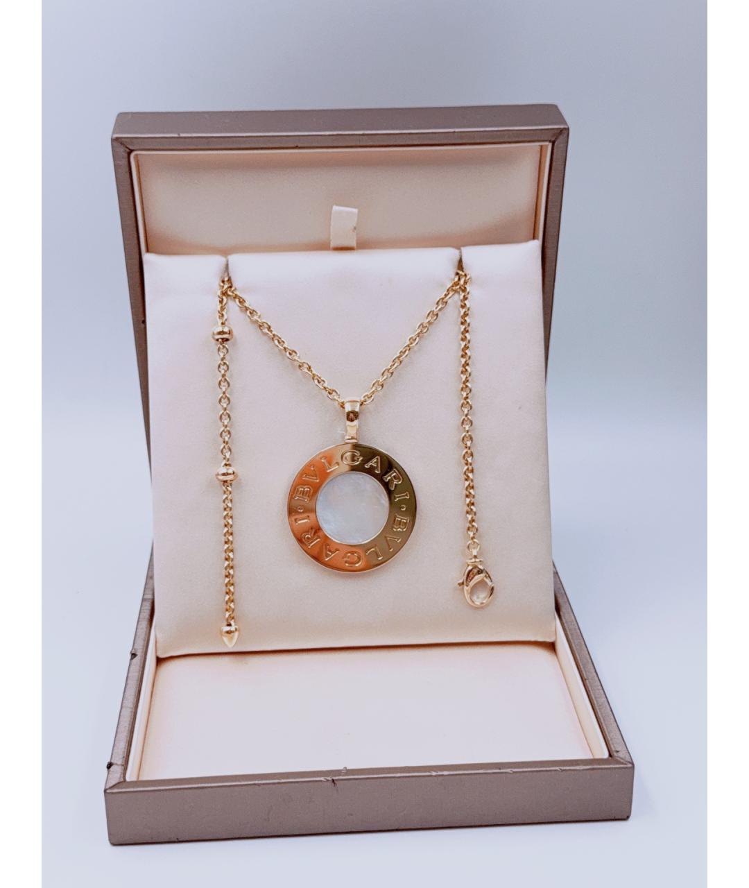BVLGARI Золотое колье из желтого золота, фото 9