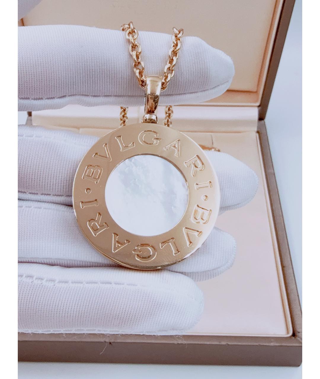 BVLGARI Золотое колье из желтого золота, фото 5