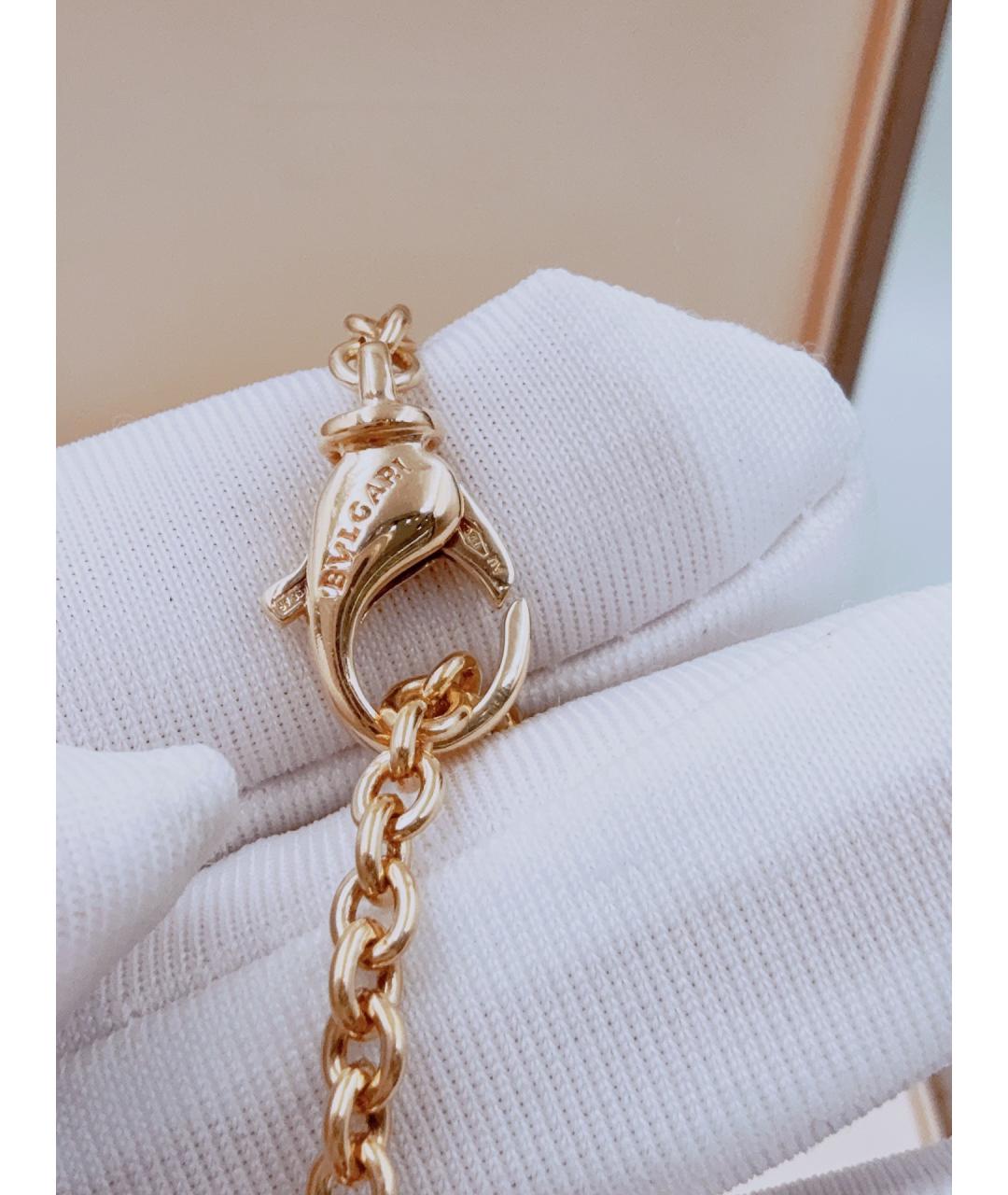 BVLGARI Золотое колье из желтого золота, фото 6