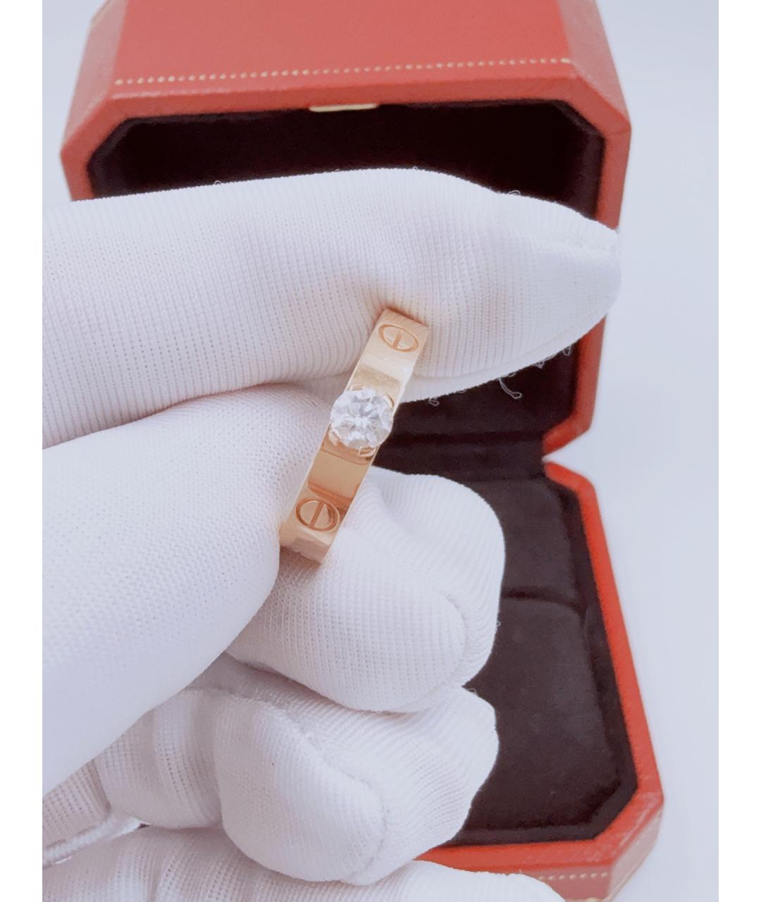 CARTIER Золотое кольцо из розового золота, фото 3