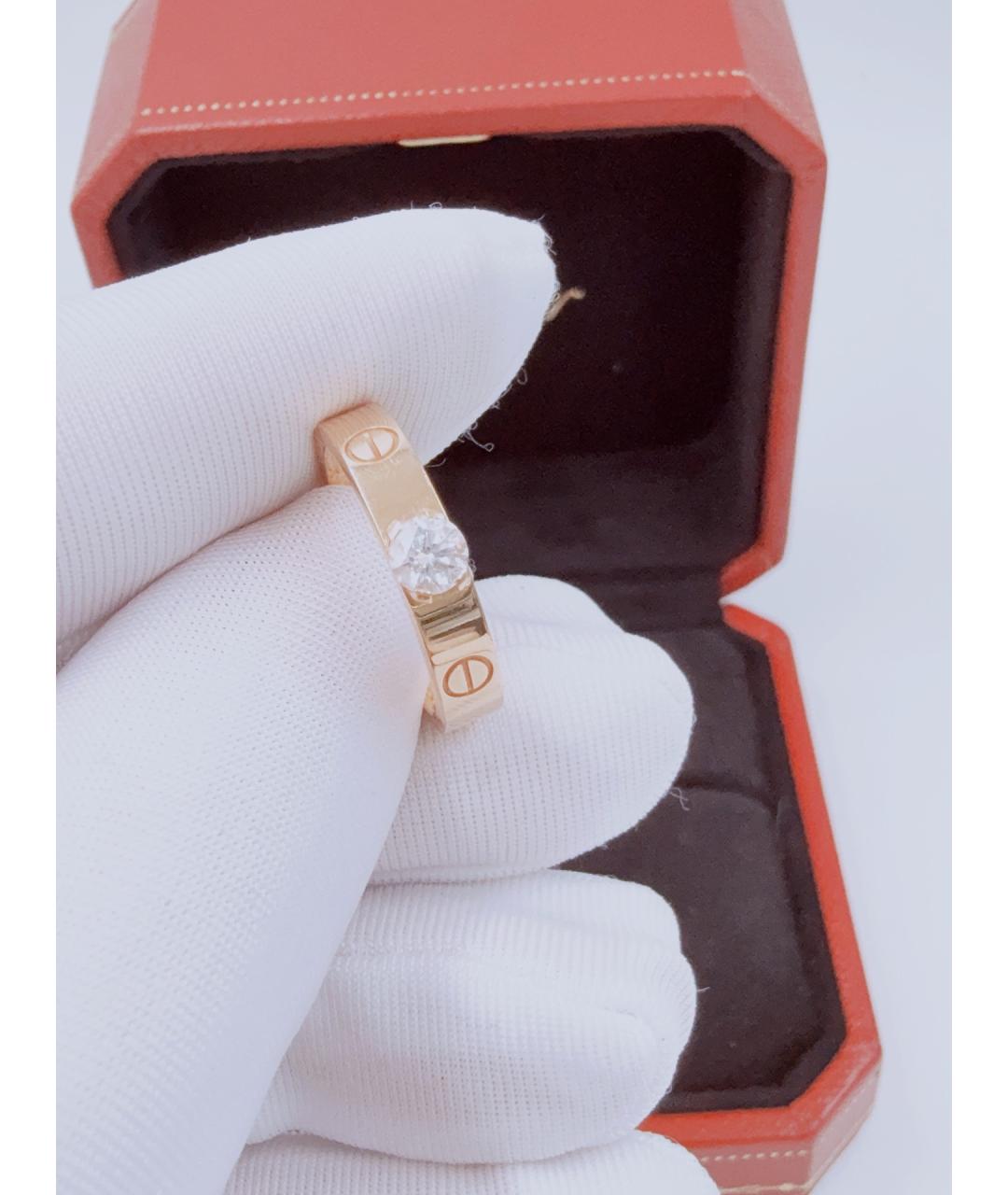 CARTIER Золотое кольцо из розового золота, фото 4