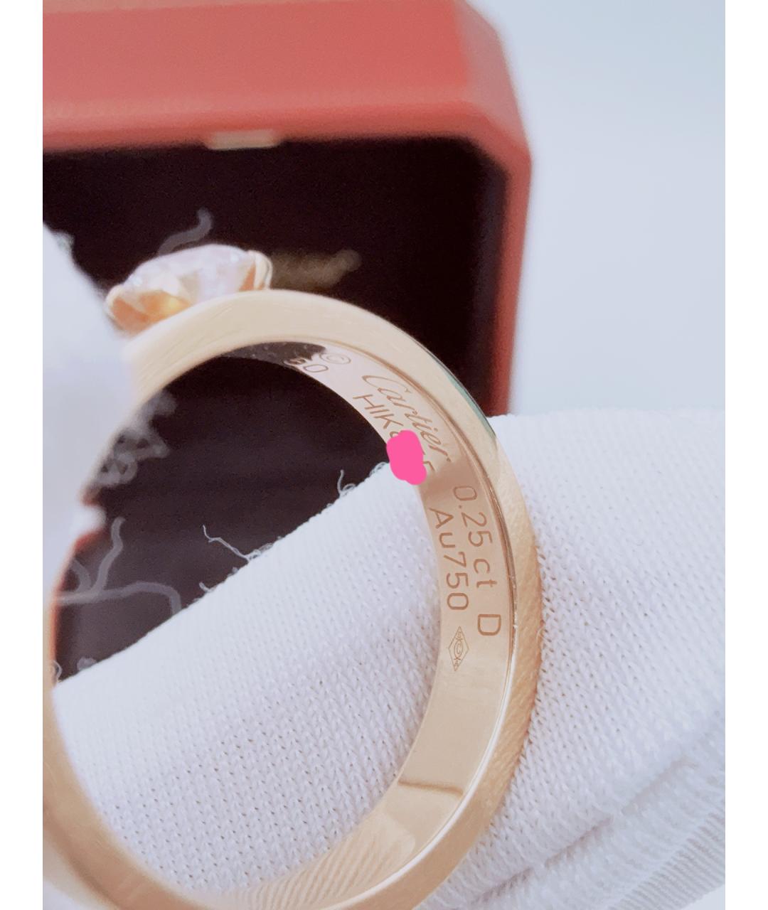 CARTIER Золотое кольцо из розового золота, фото 5