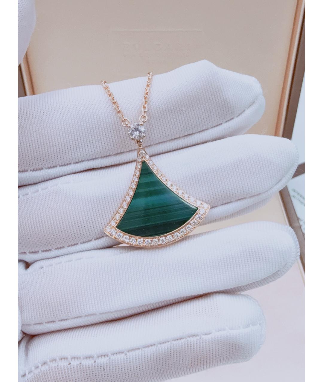 BVLGARI Золотое колье из розового золота, фото 3