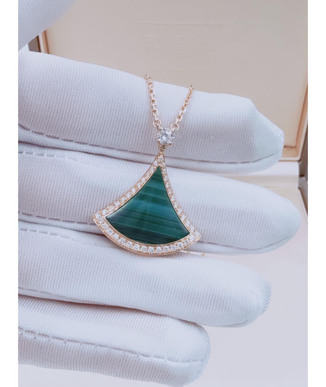 BVLGARI Золотое колье из розового золота, фото 4