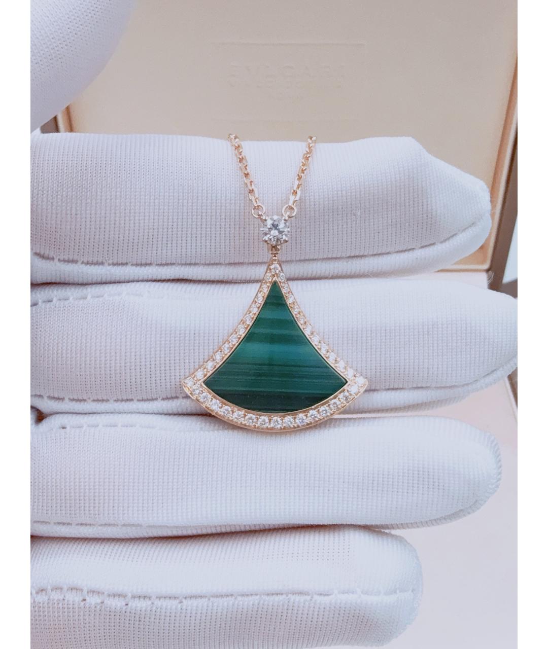 BVLGARI Золотое колье из розового золота, фото 2