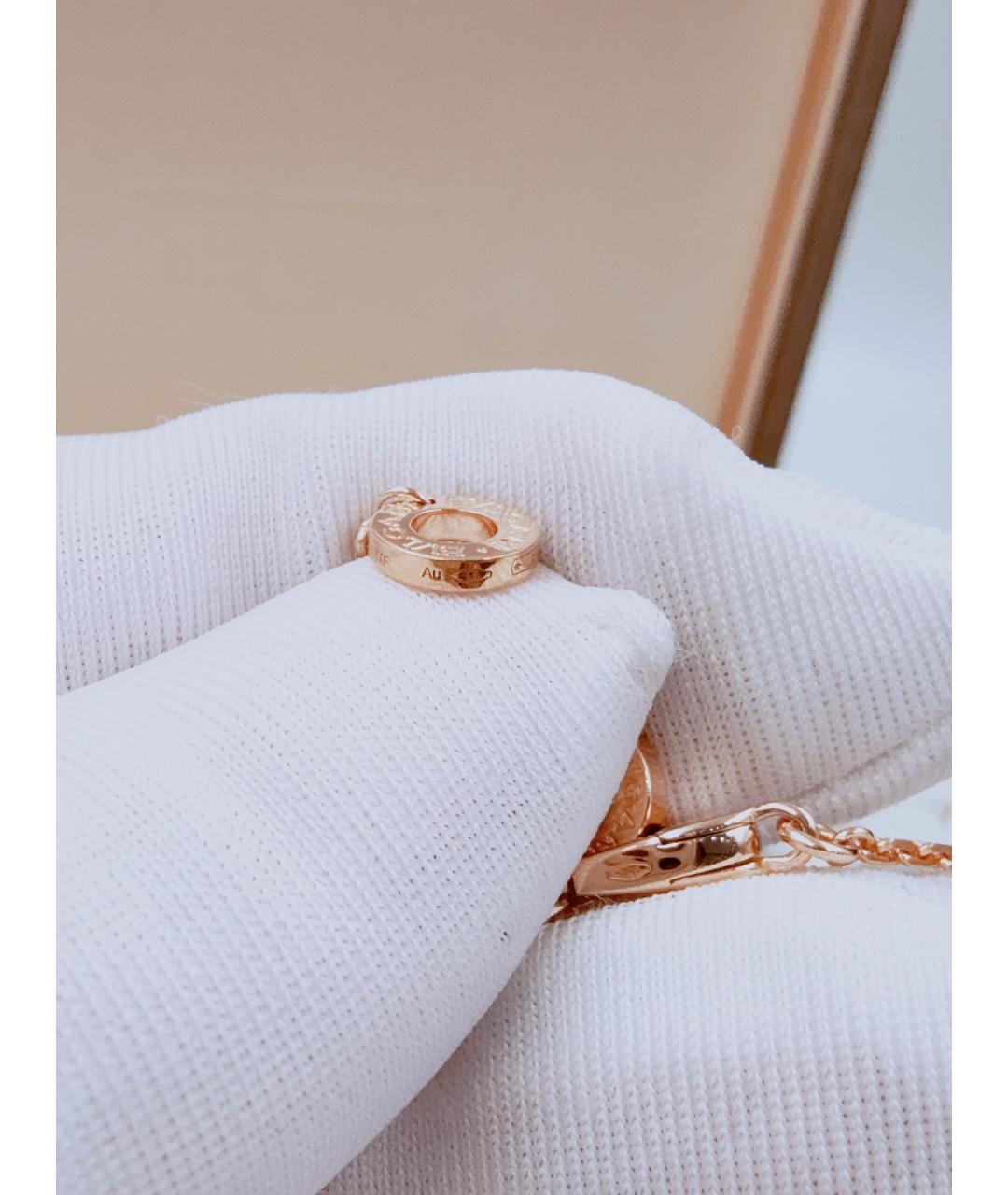 BVLGARI Золотое колье из розового золота, фото 7