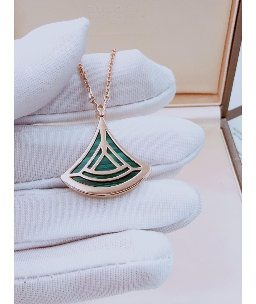 BVLGARI Золотое колье из розового золота, фото 5