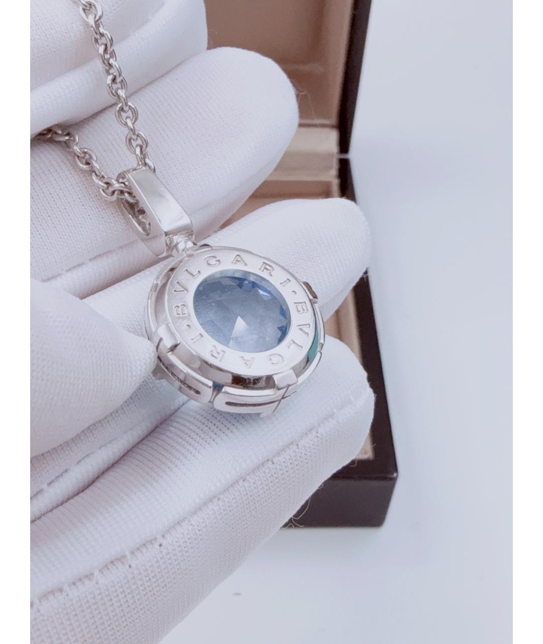 BVLGARI Серебряная подвеска из белого золота, фото 6