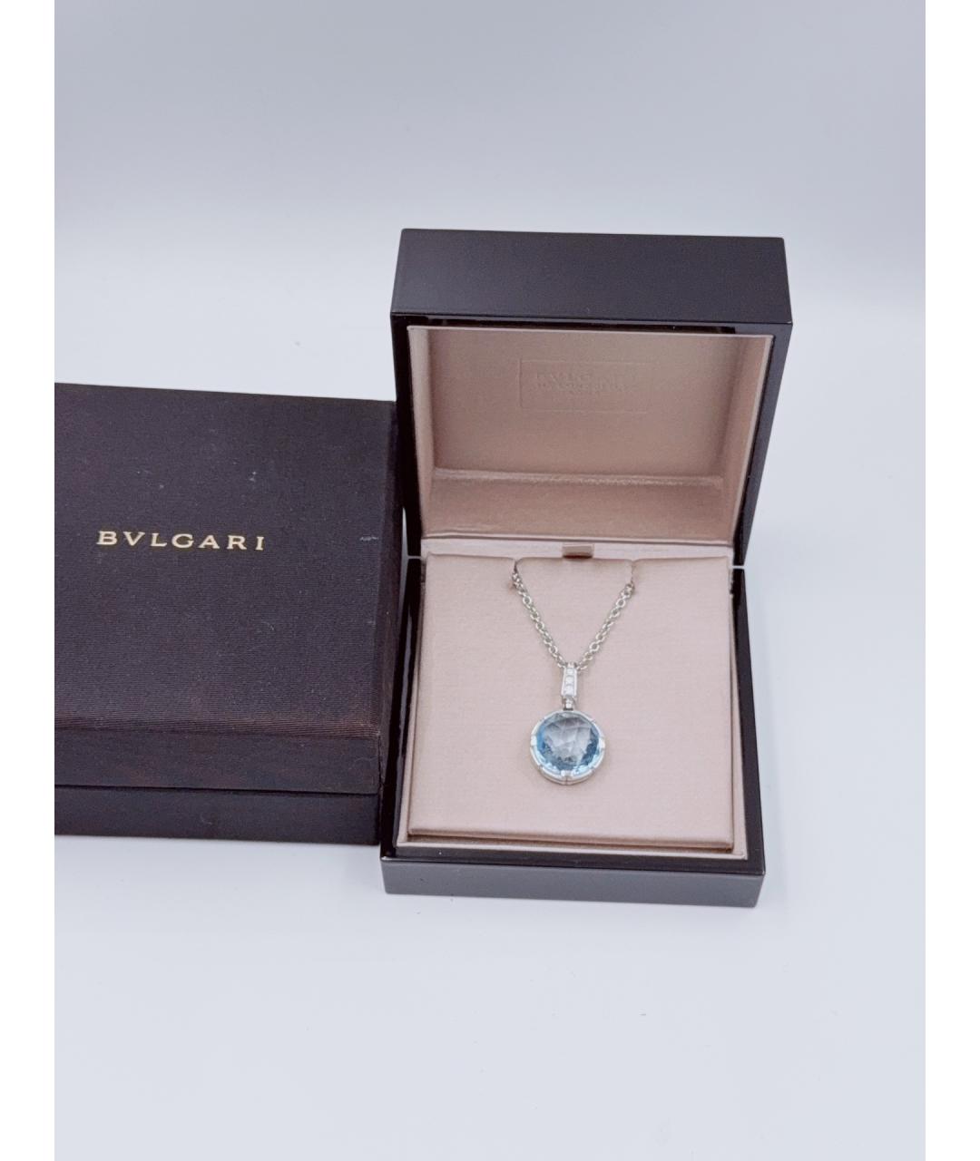 BVLGARI Серебряная подвеска из белого золота, фото 2