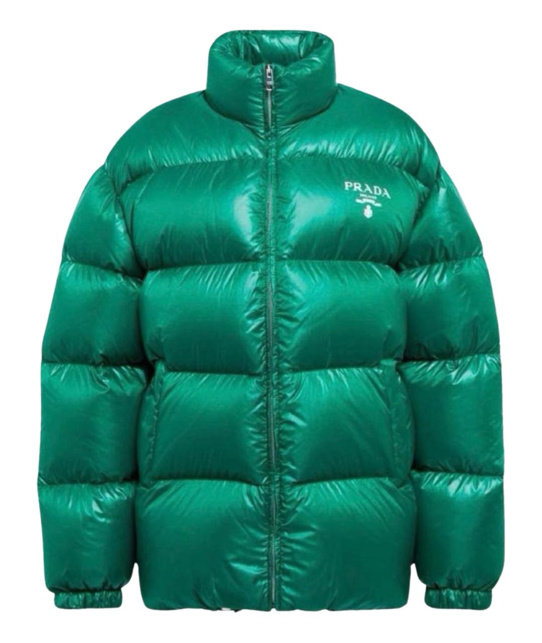PRADA Зеленая куртка, фото 1