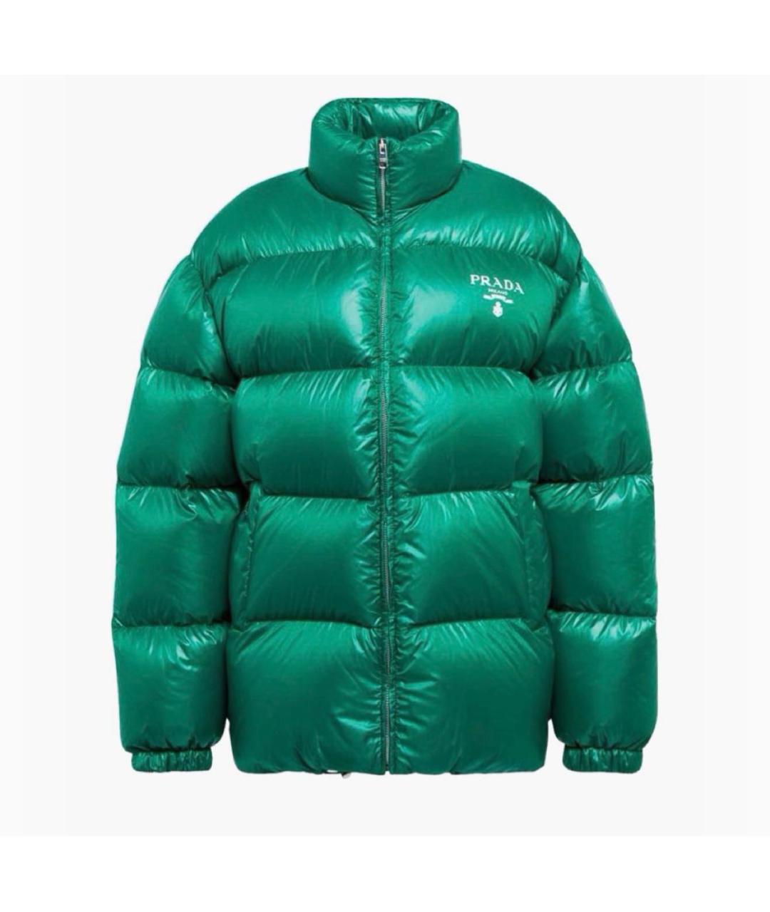 PRADA Зеленая куртка, фото 9