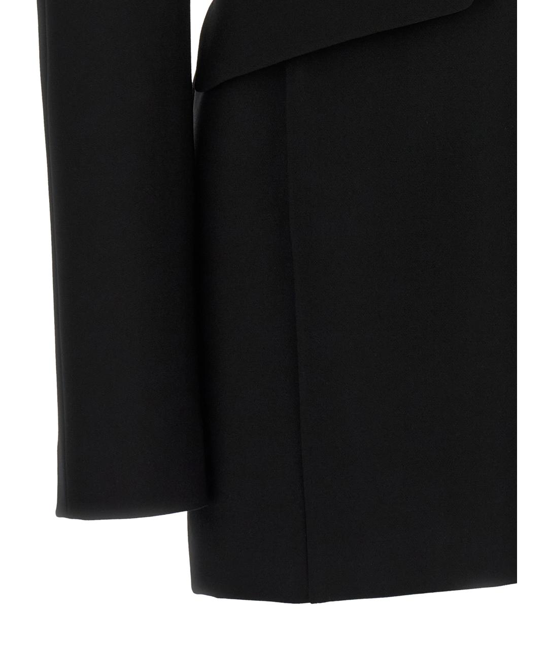 SPORTMAX Черное вискозное платье, фото 4