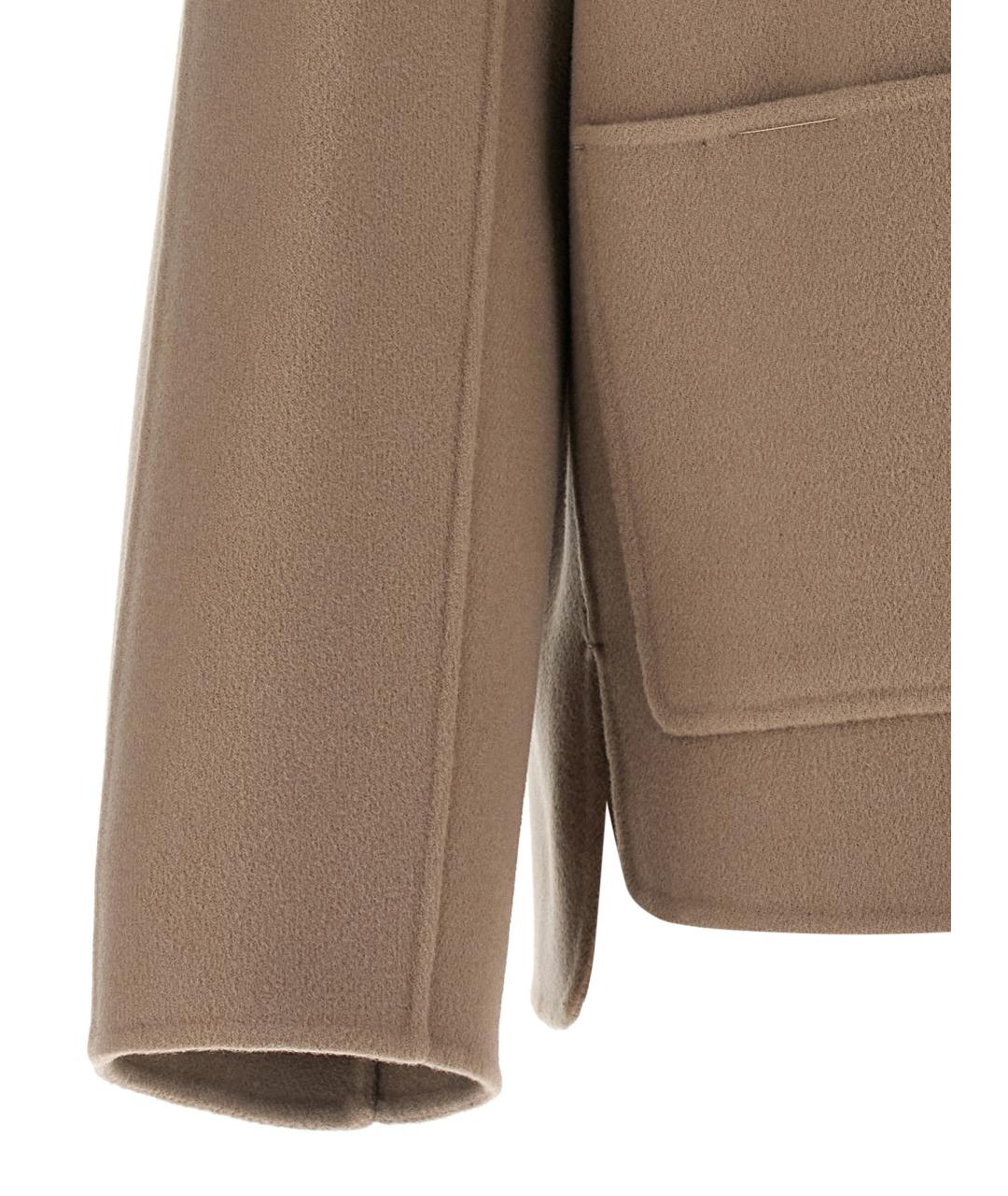 'S MAX MARA Бежевая шерстяная куртка, фото 4