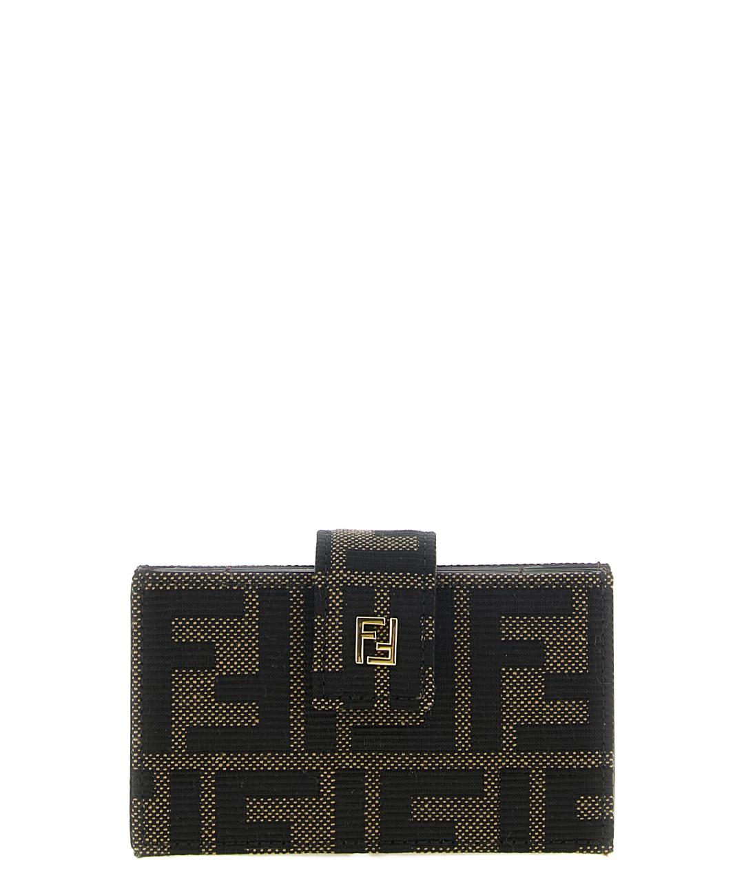 FENDI Коричневый кардхолдер, фото 1