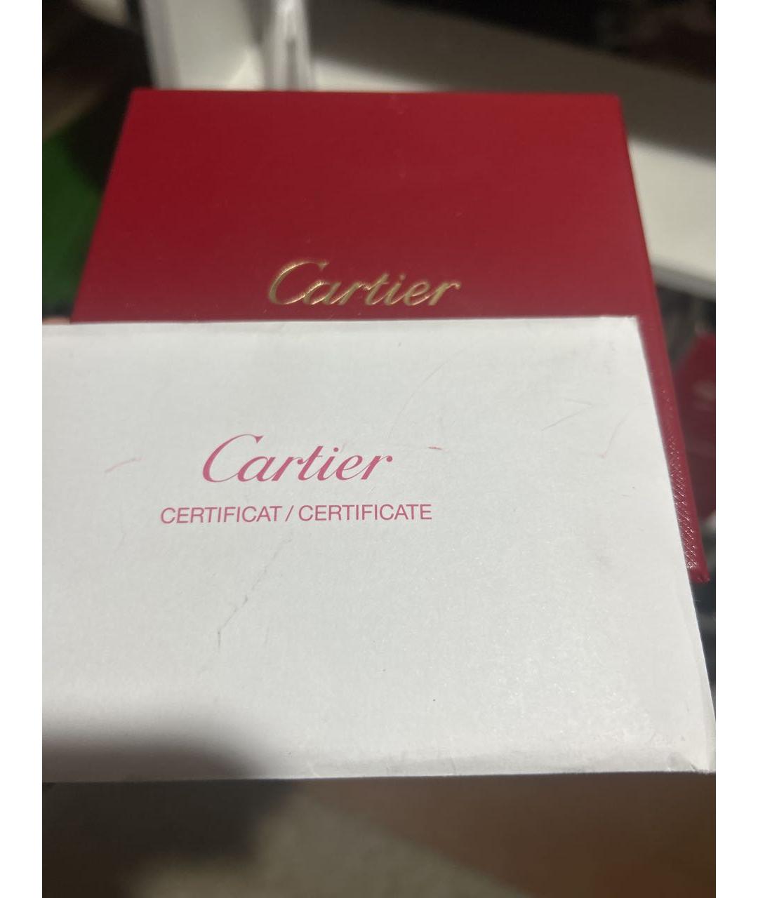 CARTIER Серебряная платиновая цепочка, фото 4