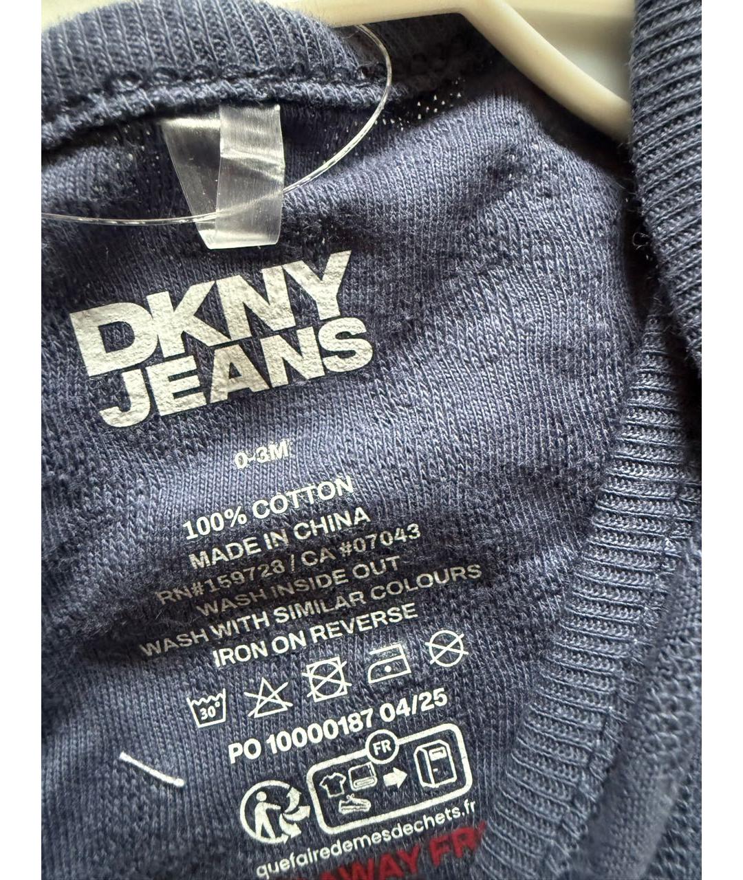 DKNY Мульти хлопковый боди / песочник, фото 4