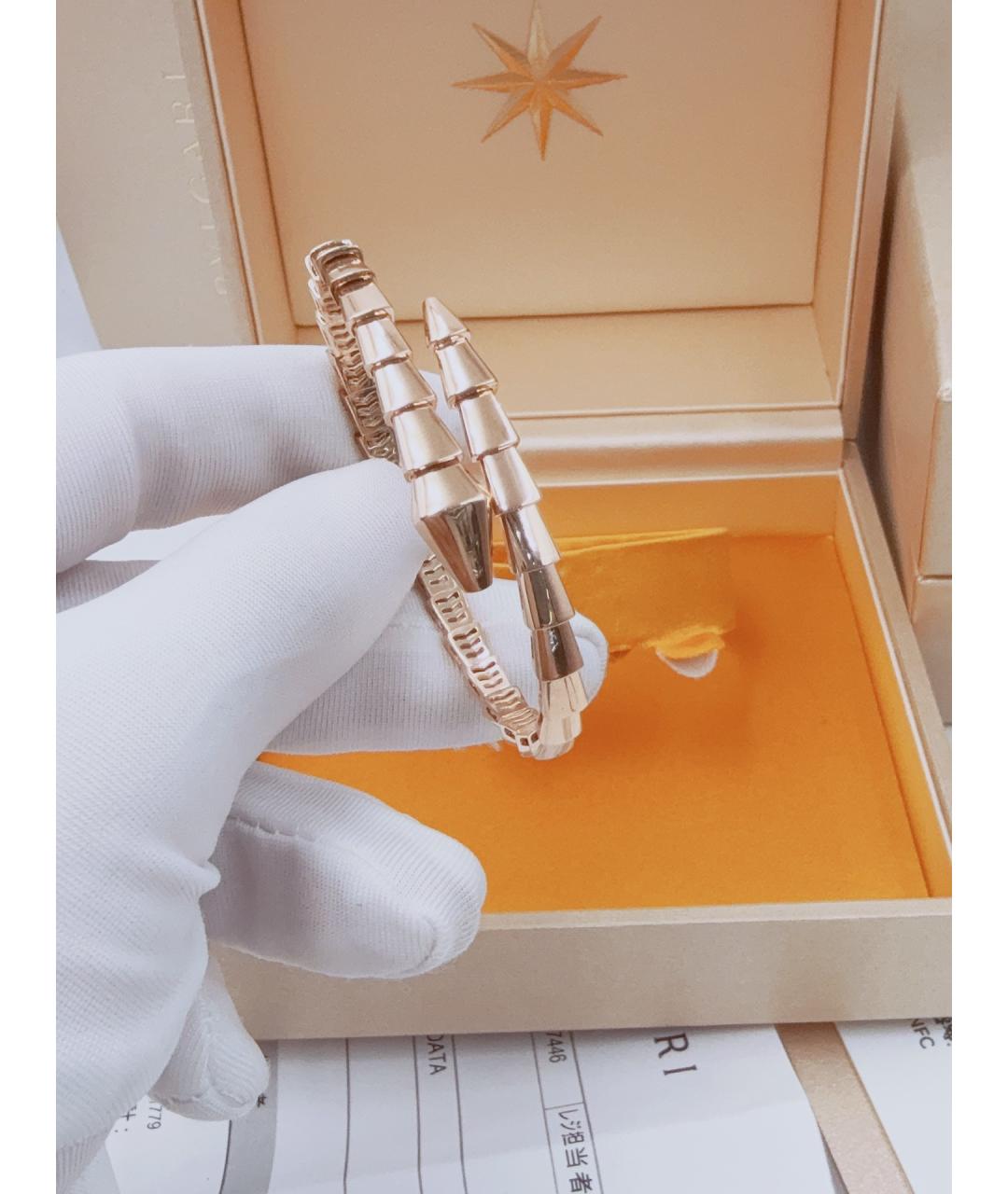 BVLGARI Золотой браслет из розового золота, фото 4