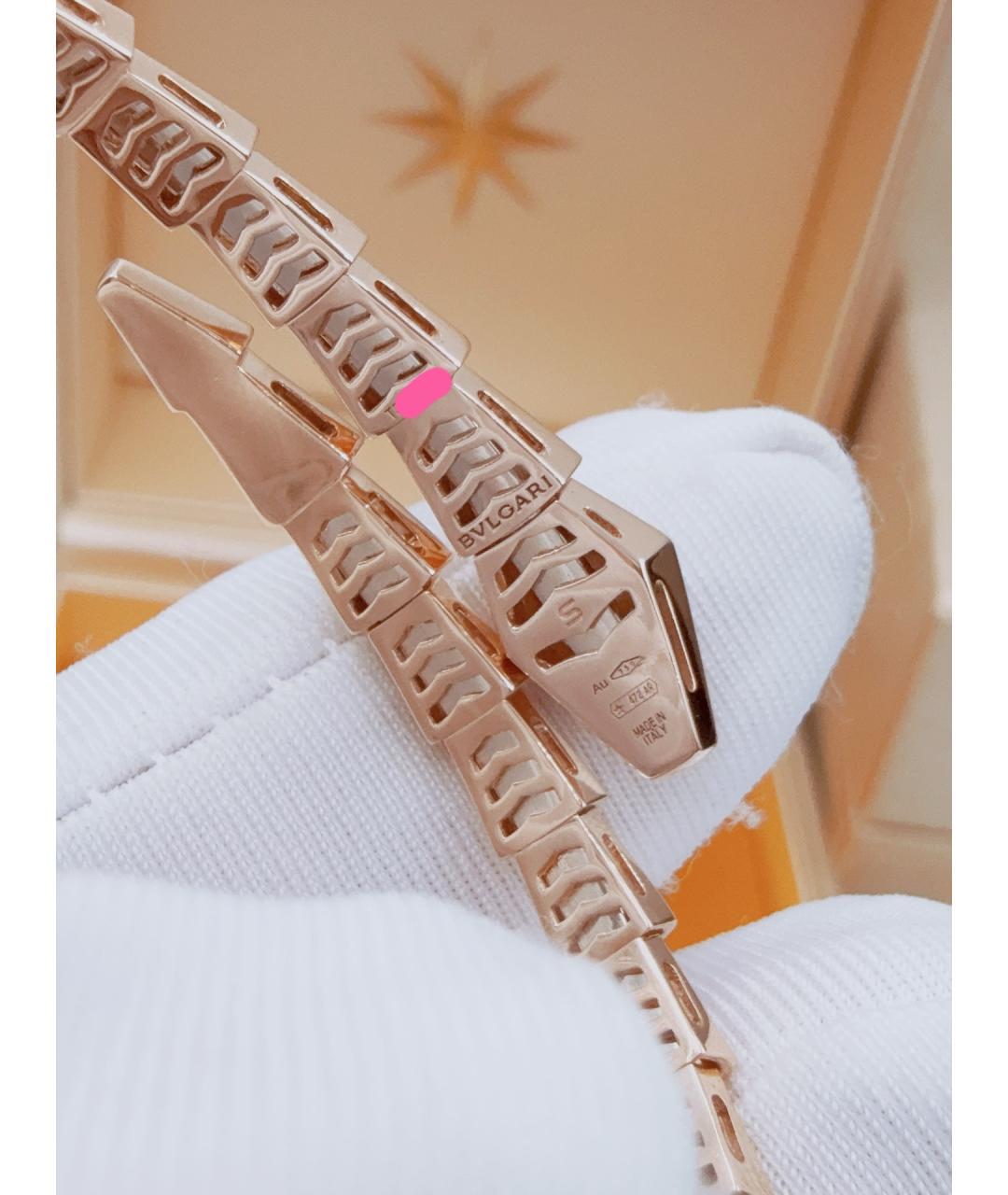 BVLGARI Золотой браслет из розового золота, фото 7