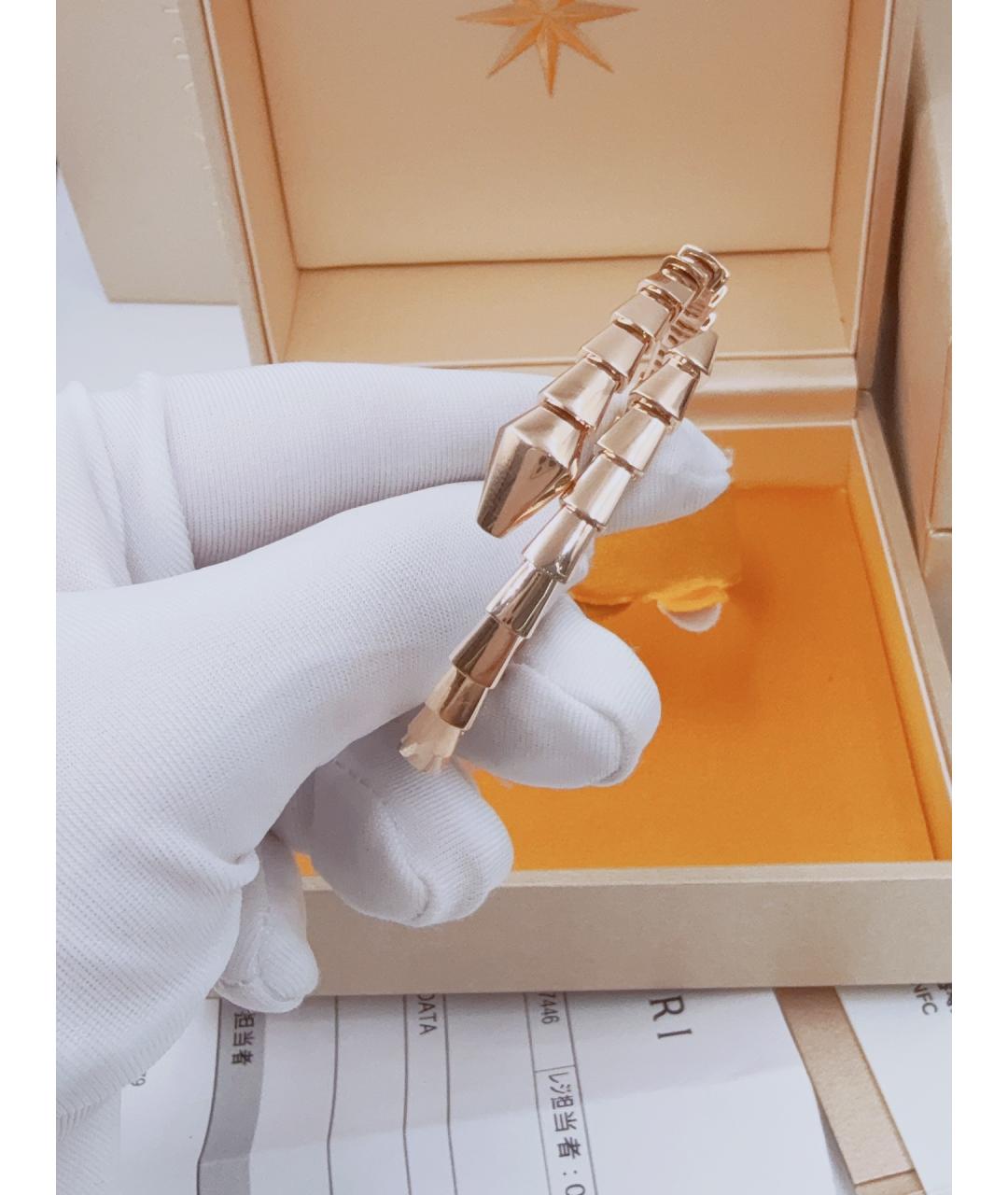 BVLGARI Золотой браслет из розового золота, фото 5